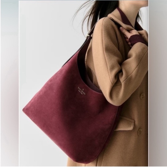 kate spade Handbags - Kate Spade 454 Suede Large Shoulder Bag
# KM151